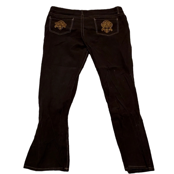 old navy jeans 18 Long Bootcut Stretch Corduroy Brown Woman Pants. Dimensions wa - Picture 2 of 2